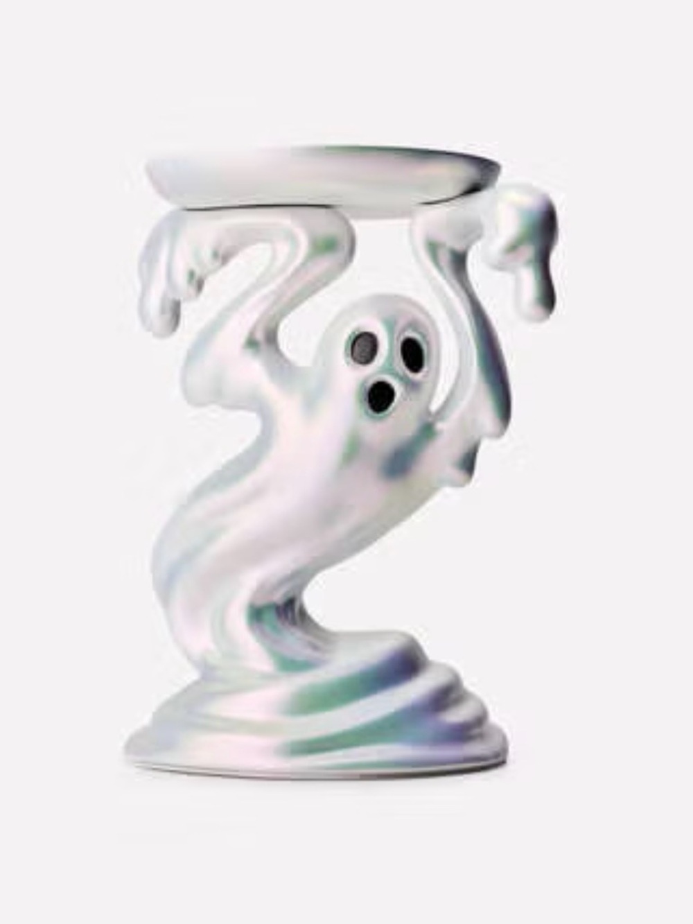 Bath & Body Works Drippy Ghost 3 wick pedestal candle holder NEW